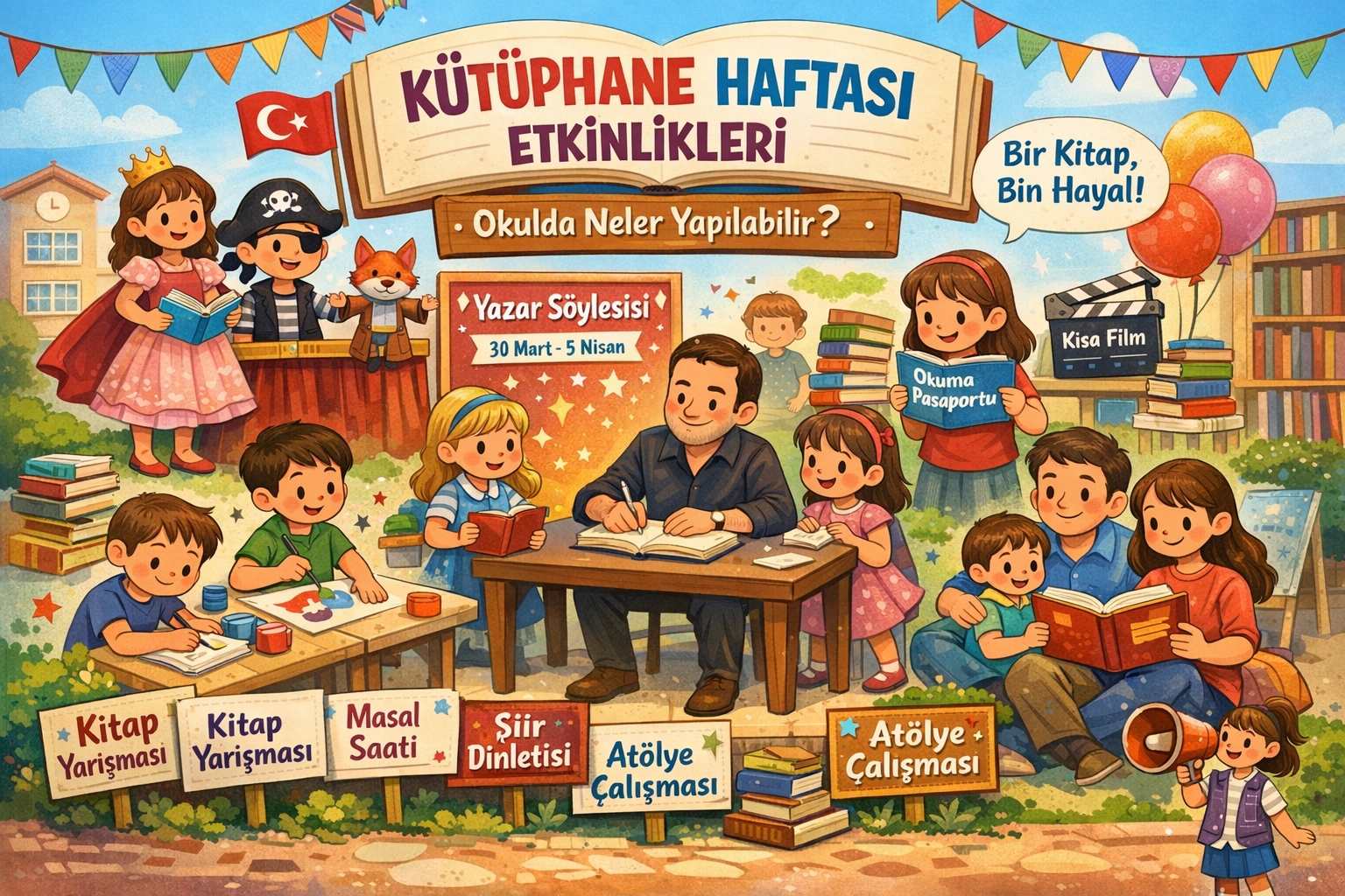 Kütüphane Haftası Etkinlikleri