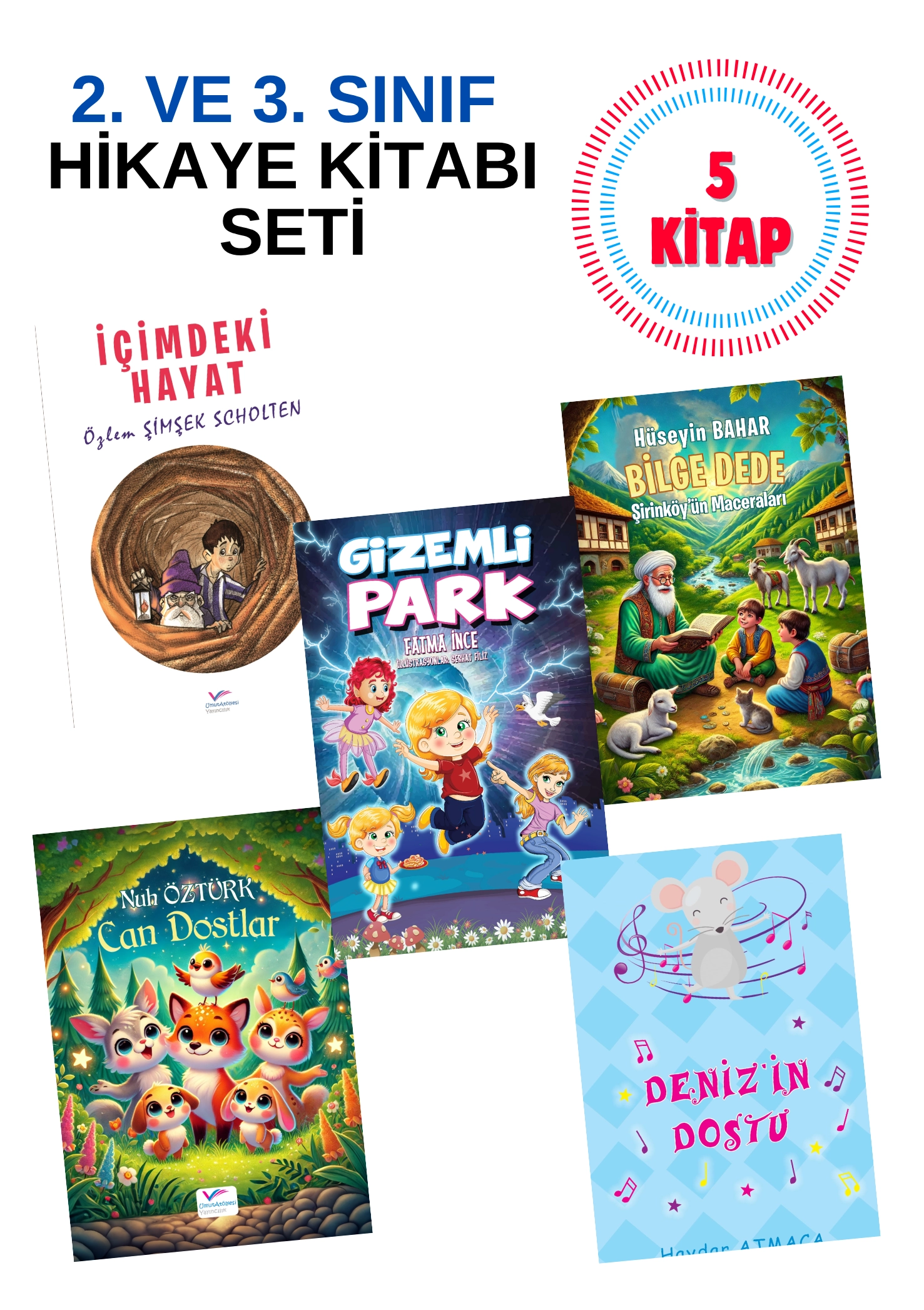 2. ve 3. sınıf hikaye kitabı seti