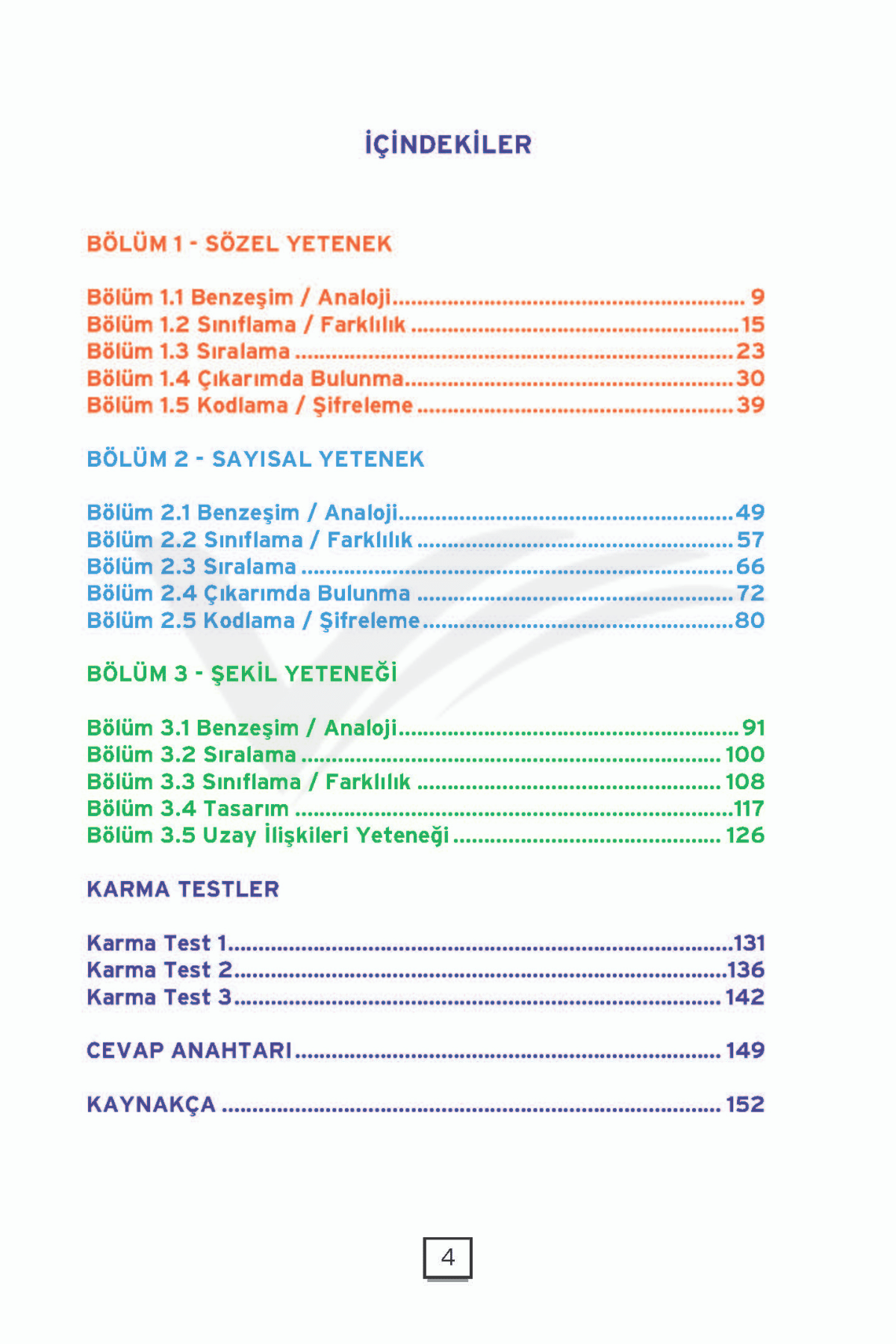 Düşünme Becerilerini Geliştirme 3.Sınıf 