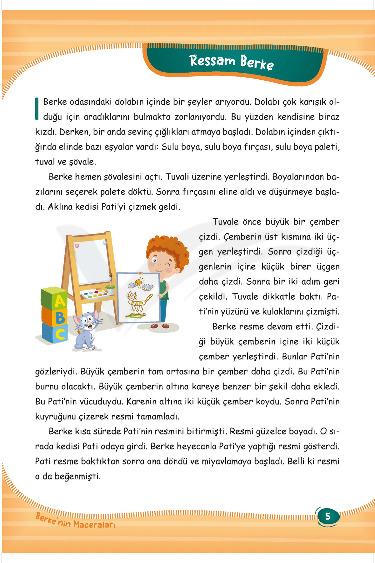 Okuduğunu Anlama 2. Sınıf Berke’nin Maceraları