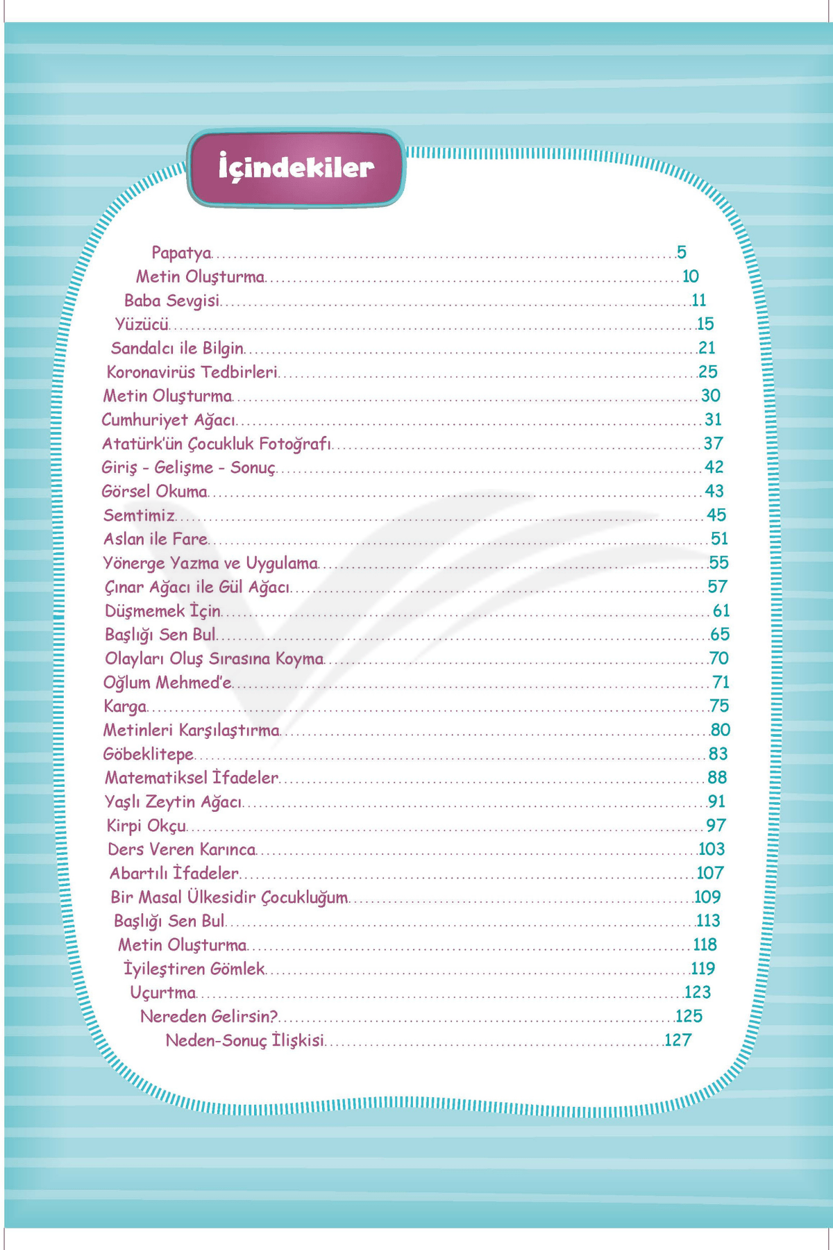 Okuduğunu Anlama 3. Sınıf Metin Kaşifleri