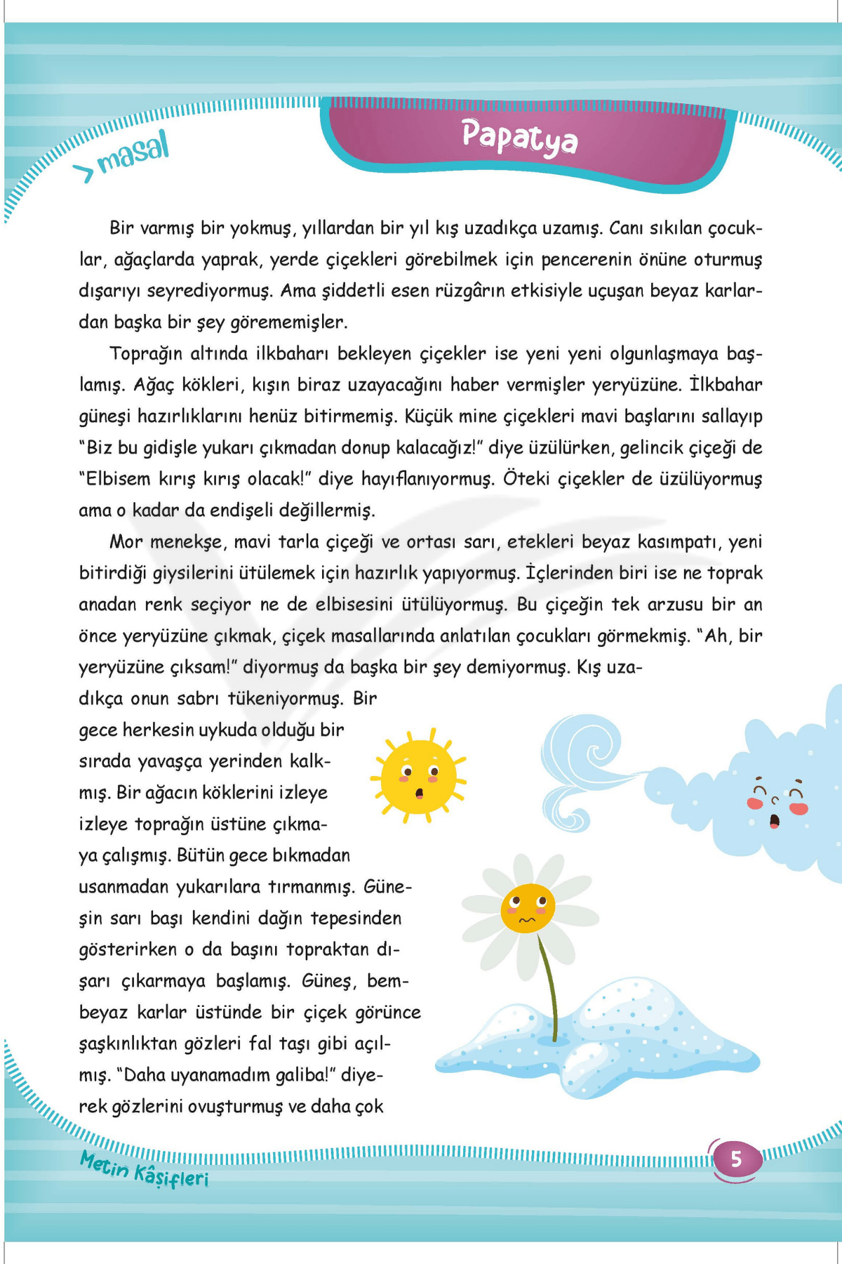 Okuduğunu Anlama 3. Sınıf Metin Kaşifleri