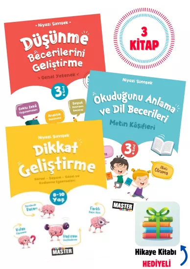 3. Sınıf Kitap Seti | Dikkat & Zeka Gelişimi