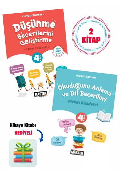 4. Sınıf Kitap Seti | Dikkat & Zeka Gelişimi