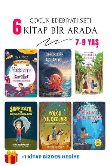 7-9 Yaş Çocuk Kitapları Seti (6 Kitap)