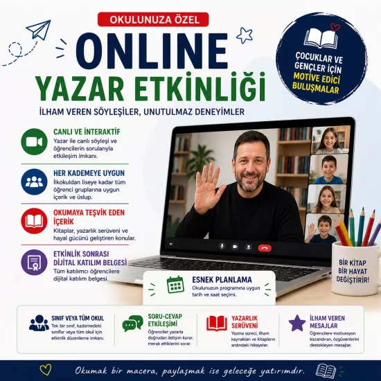 Online Yazar Etkinliği (Sınıfa Özel)